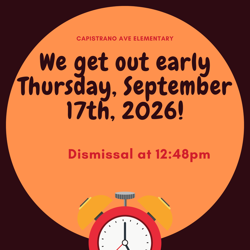 Minimum Day - Dismissal at 12:48pm Thumbnail Image