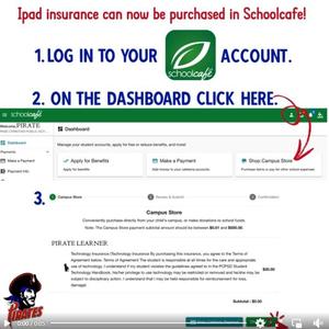 Attention Pirate Families - You can now purchase Technology Insurance in Schoolcafe! Insurance can be purchased until October 2, 2025.