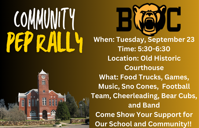 Community Pep Rally