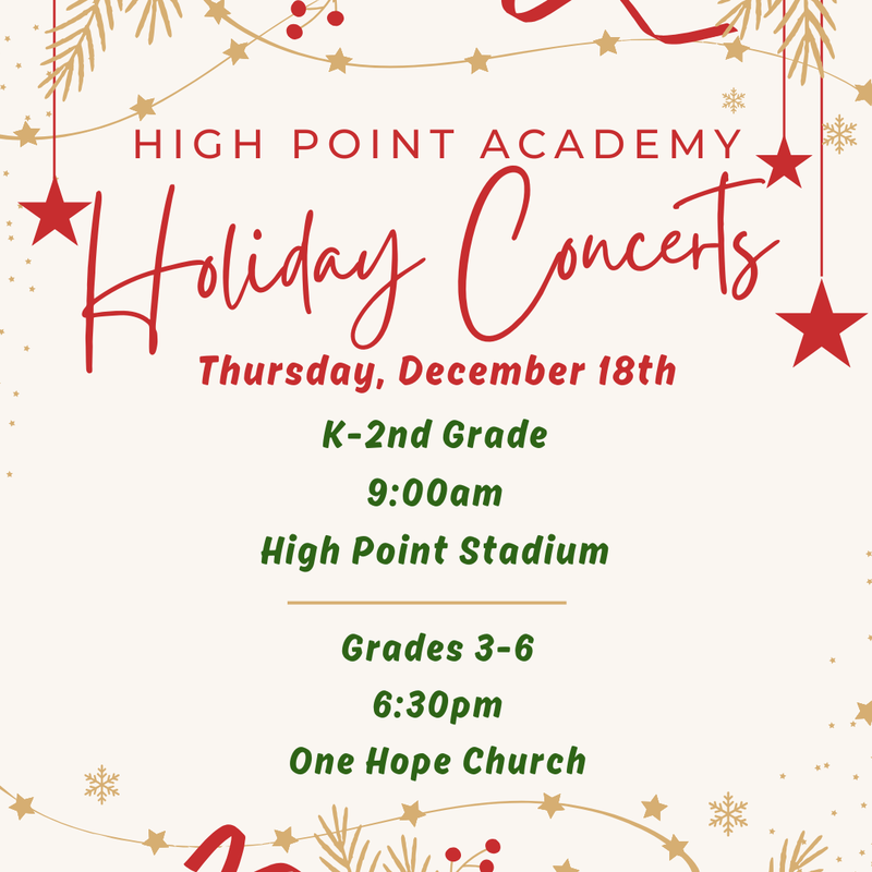 Holiday Concerts