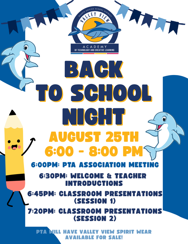 Back to School Night