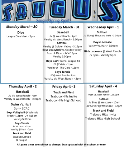 Sports this Week!