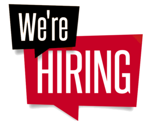 We're Hiring