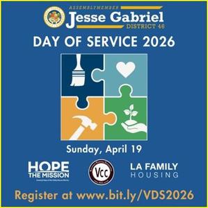 Jesse David Day of Service Annual event flyer