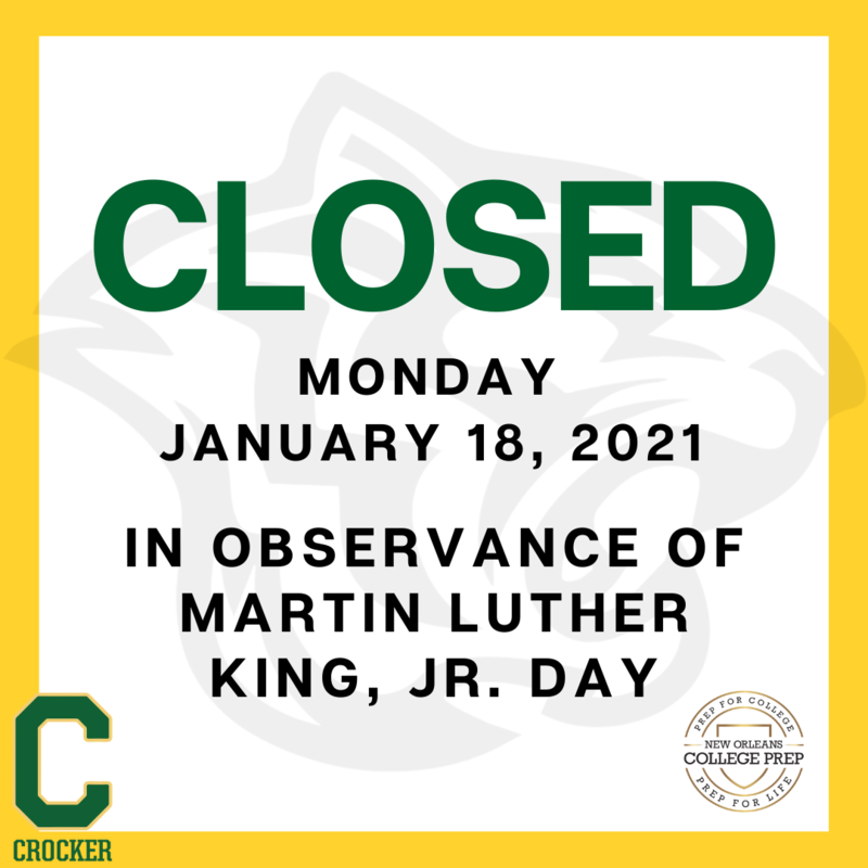 Closed 1/18/2021 in observance of Martin Luther King, Jr. Day Featured Photo