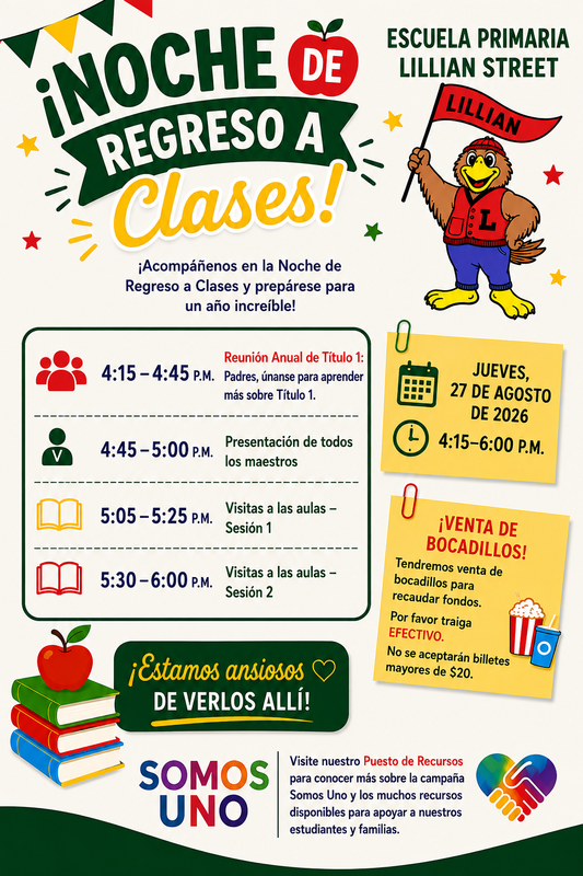 Spanish back to school