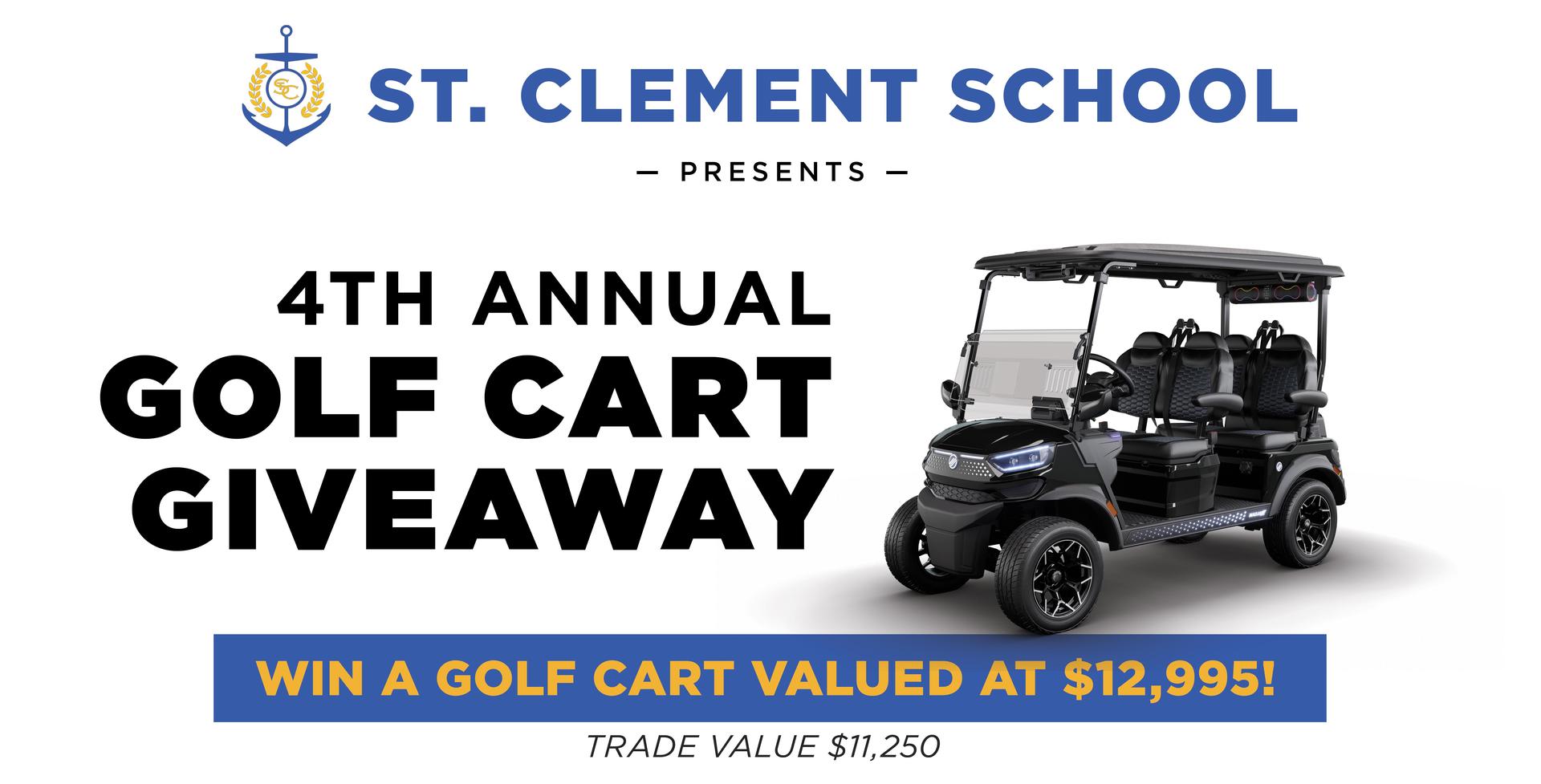 Golf Cart Raffle Graphic