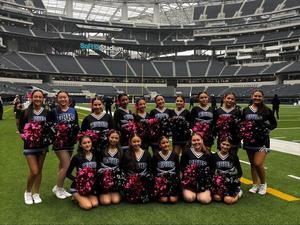 cheer squad at field