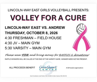 Volley for a cure
