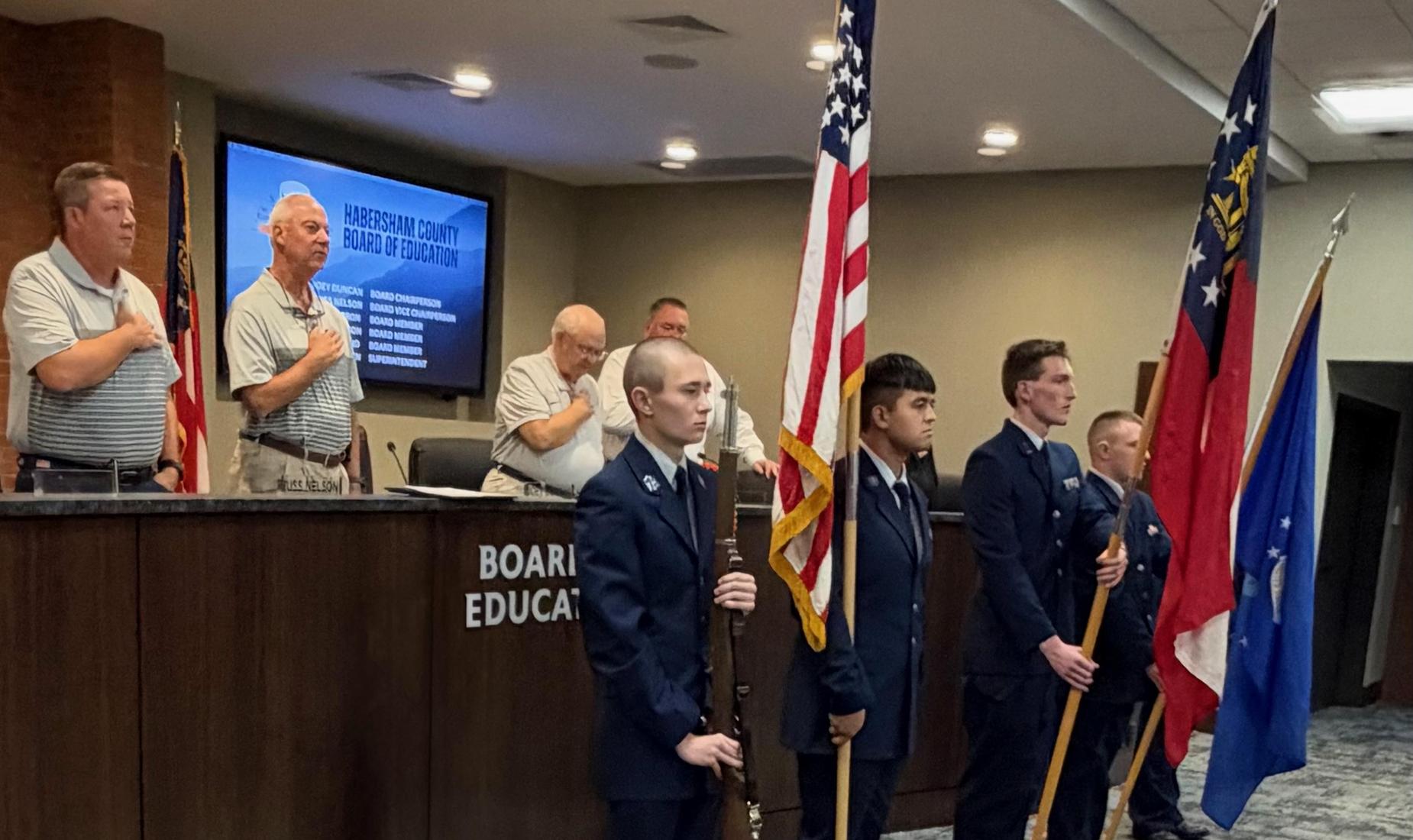 BOE pledge of allegiance