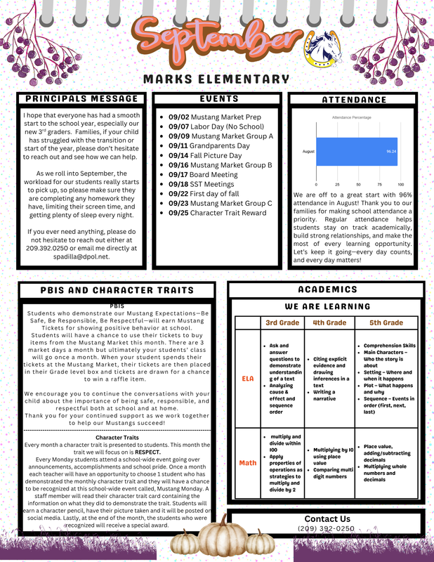 September Newsletter