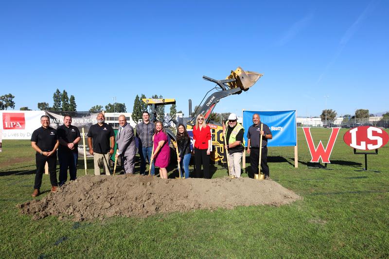 Whittier Union High School District celebrates the groundbreaking of its state-of-the-art 450-seat Performing Arts Center.