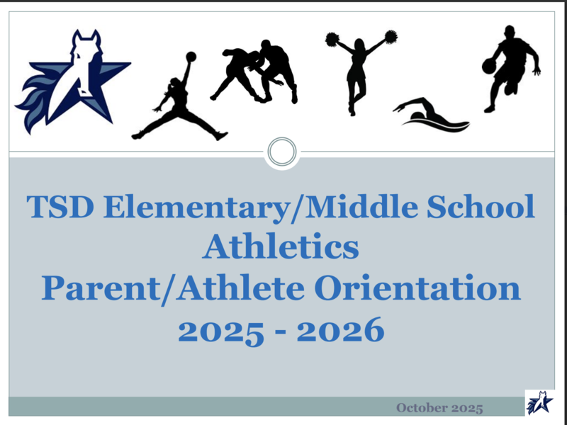 Middle School Fall Sports General Information
