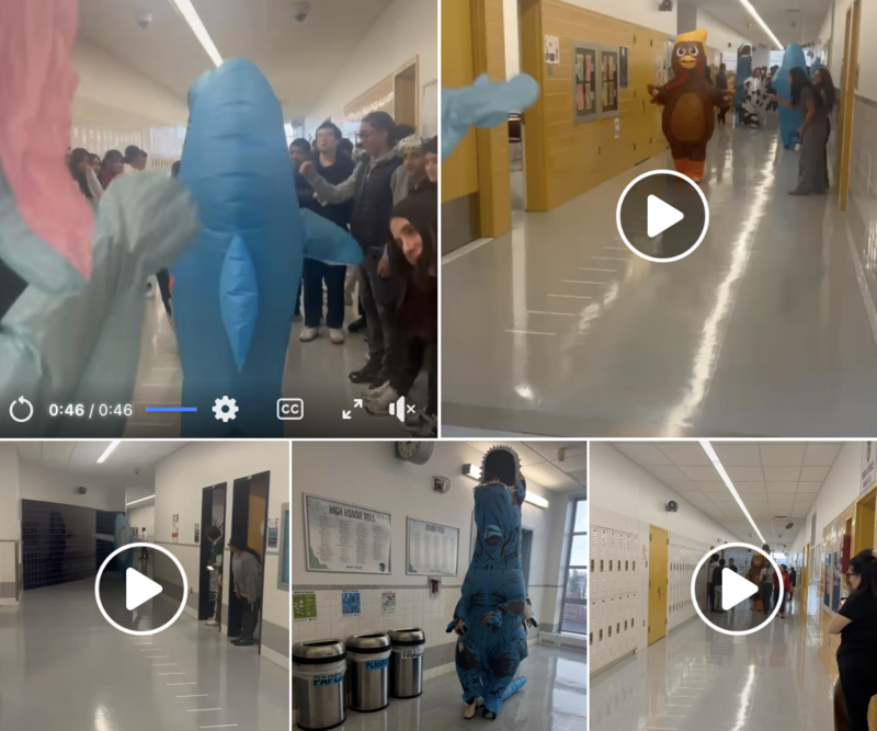 Thanksgiving Hallway Parade