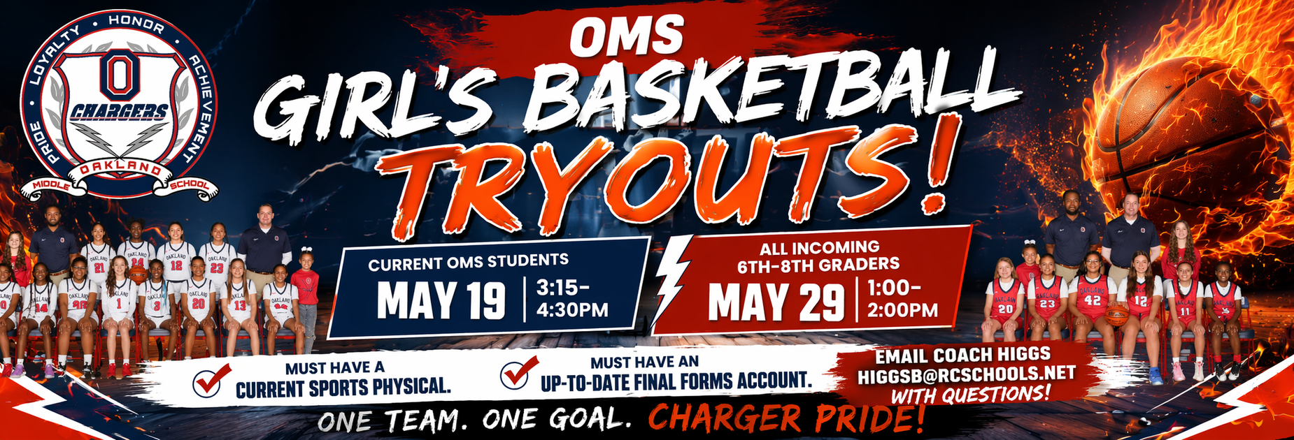 Girls Basketball Tryout Info