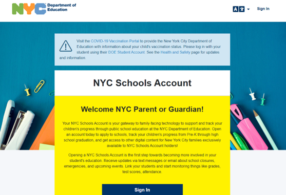 NYC Schools Account