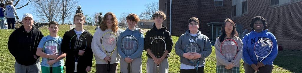DVFriends Varsity Tennis Team 2025-26
