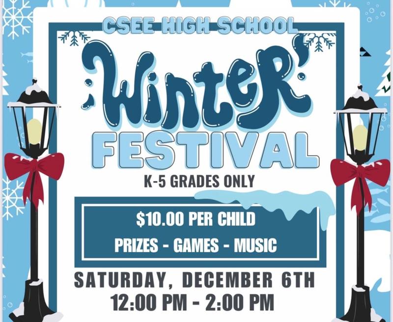 CSEE Winter Festival for students in grades K-5