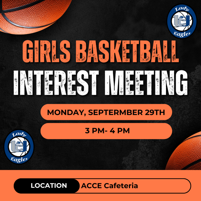 Girls Basketball Interest Meeting Flyer