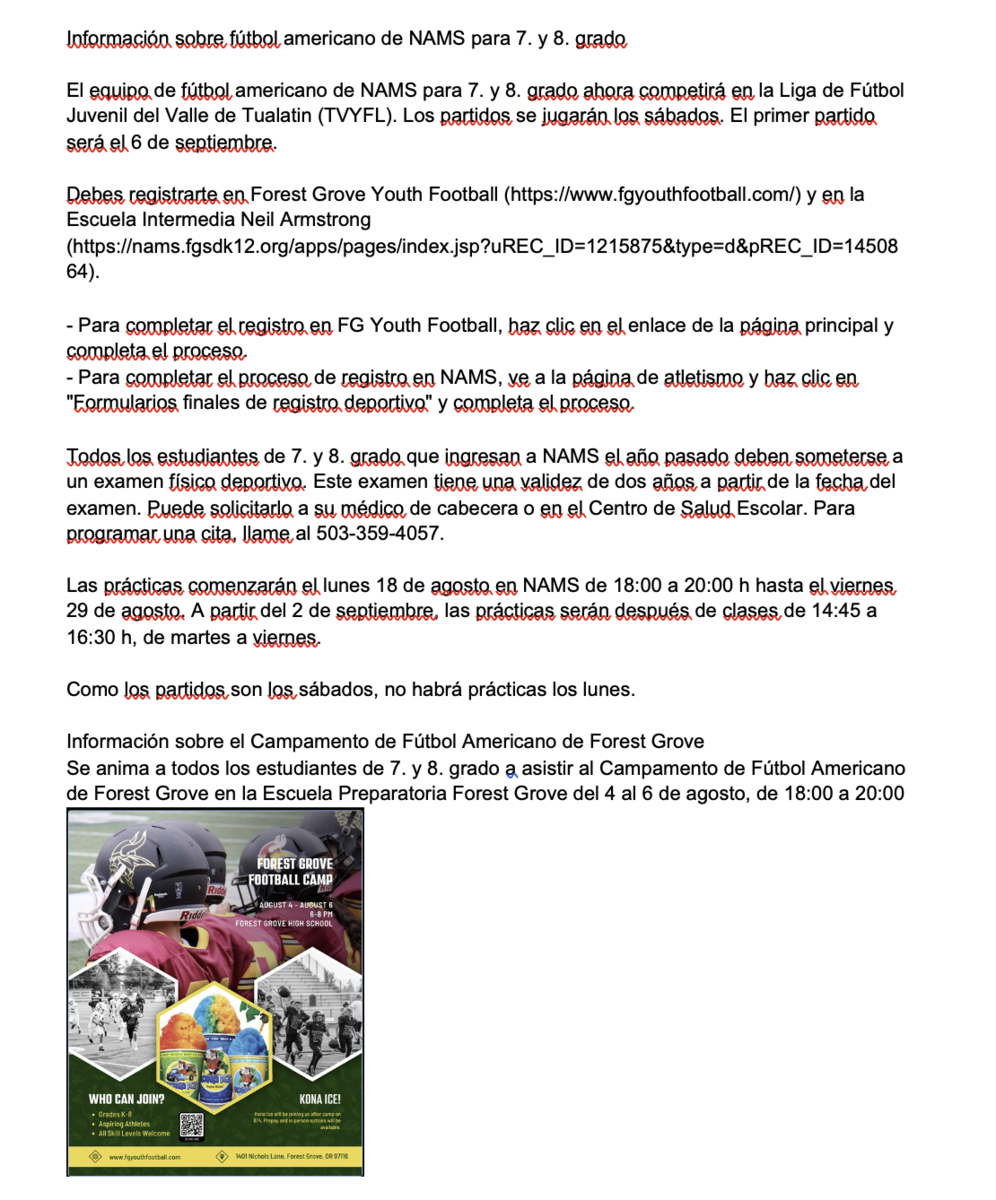 Football Info (Spanish)