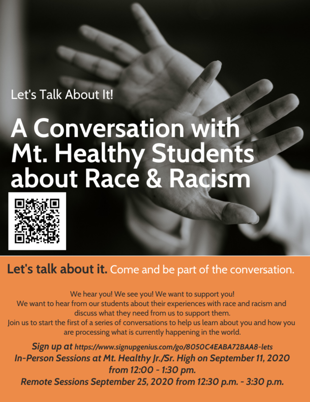 seminar about race flyer