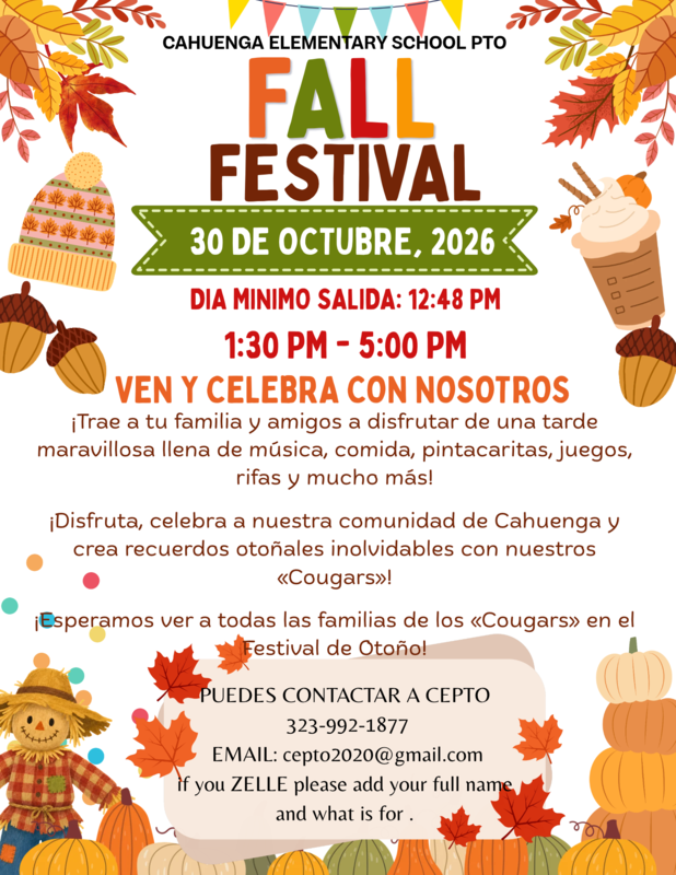 Fall Festival Flyer SPN