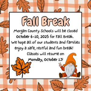 Fall break announcement
