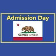 california admission day