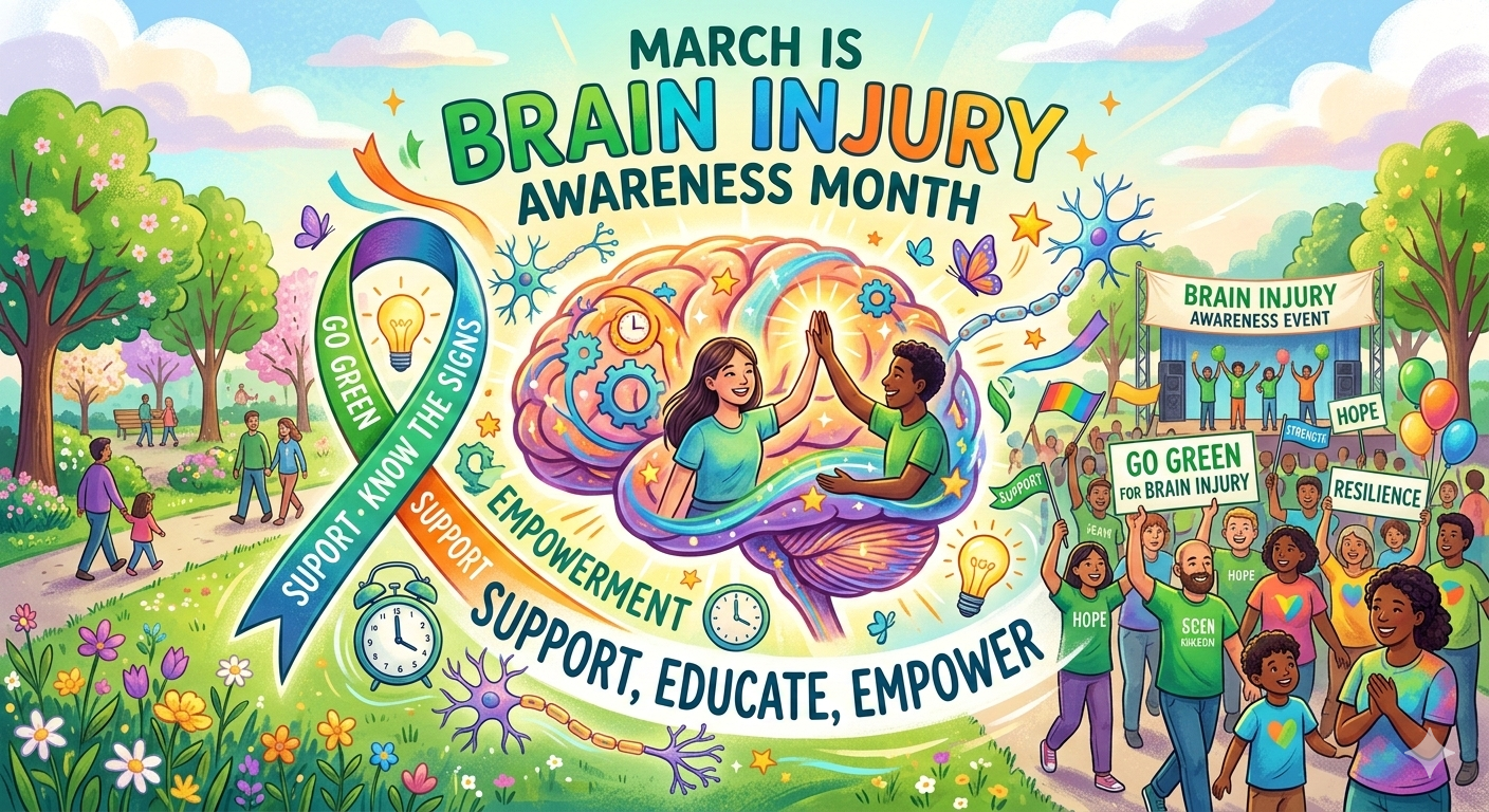 March Is Nation Brain Injury Awareness Month