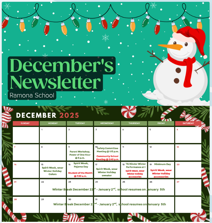 December Newsletter Featured Photo