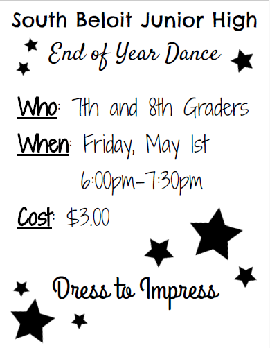 7th & 8th Grade End of the Year Dance Featured Photo