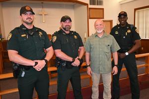 Pike County Sheriff’s Office Partners with Felder’s Church and Mississippi Office of Homeland Security to Enhance Safety and Security Planning for Places of Worship  Part I  The Pike County Sheriff’s Office recently partnered with Felder’s Church and the Mississippi Office of Homeland Security to provide safety and security planning training for churches and community members throughout Pike County.  A special thank you goes to Jim Brinson for conducting an outstanding training session focused on helping faith-based organizations strengthen their preparedness and security measures. Mr. Brinson is the Director/Advisor of the Mississippi Homeland Security.  A special thanks to Felder’s Church  Pastor Abram Atchison, the Congregation, and Mrs. Tara Dupree for their love and commitment to Pike