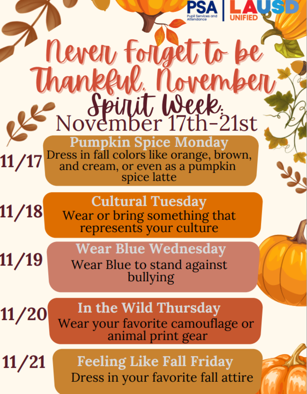 Spirit Week