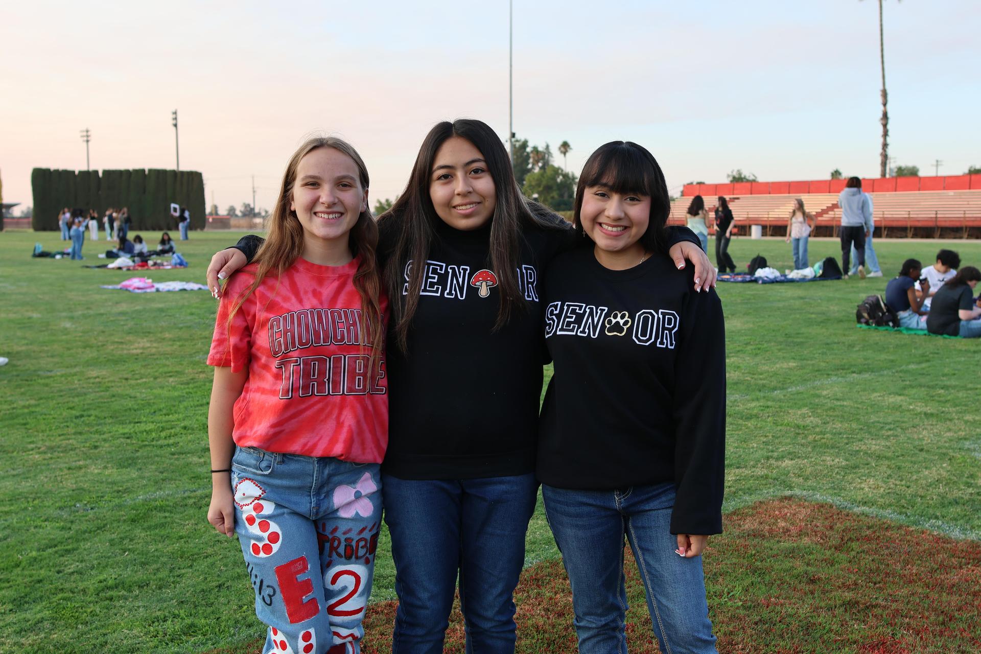 Students and Staff at the Senior Sunrise 75