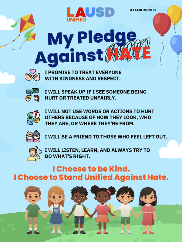 My Pledge Against Hate