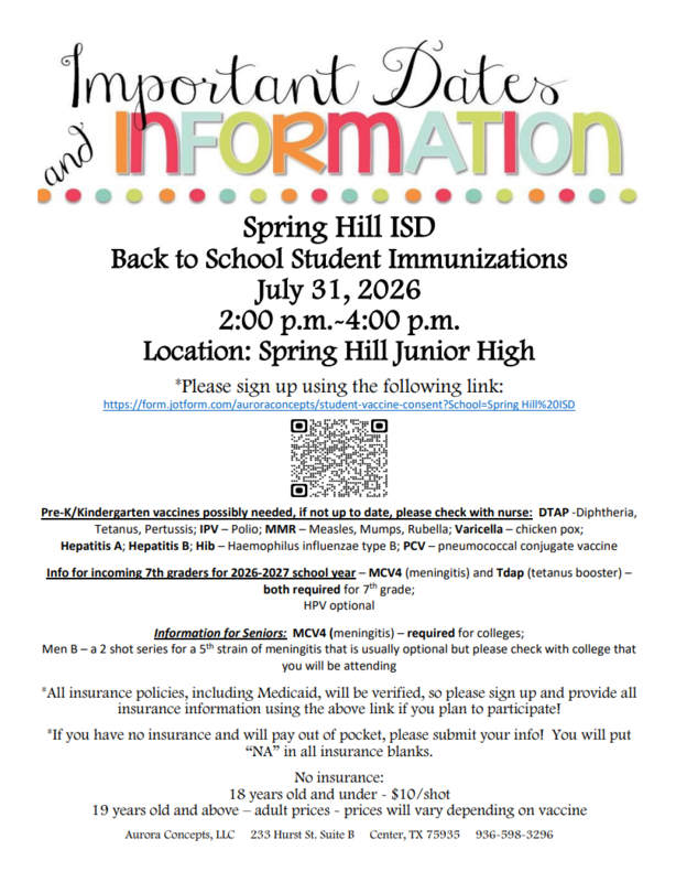 Student Immunization Clinic