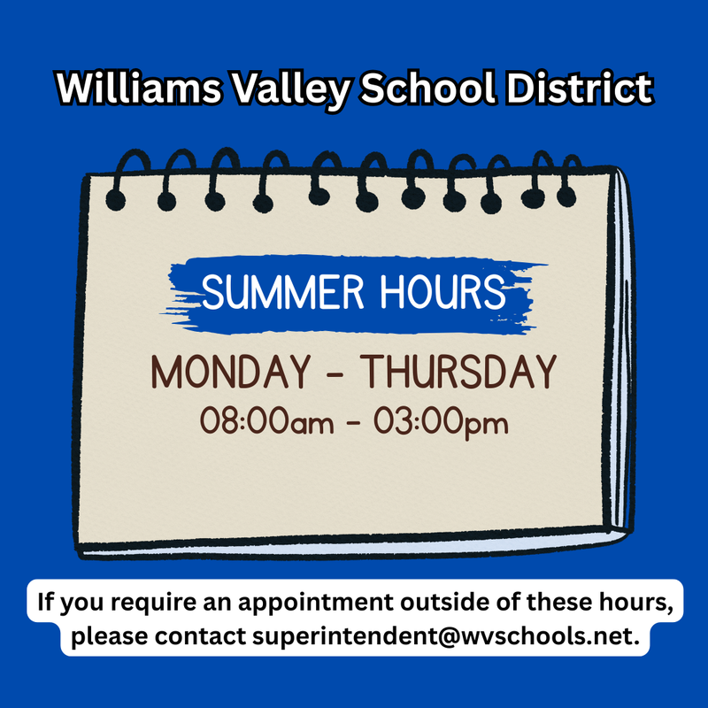 2026 Summer Hours