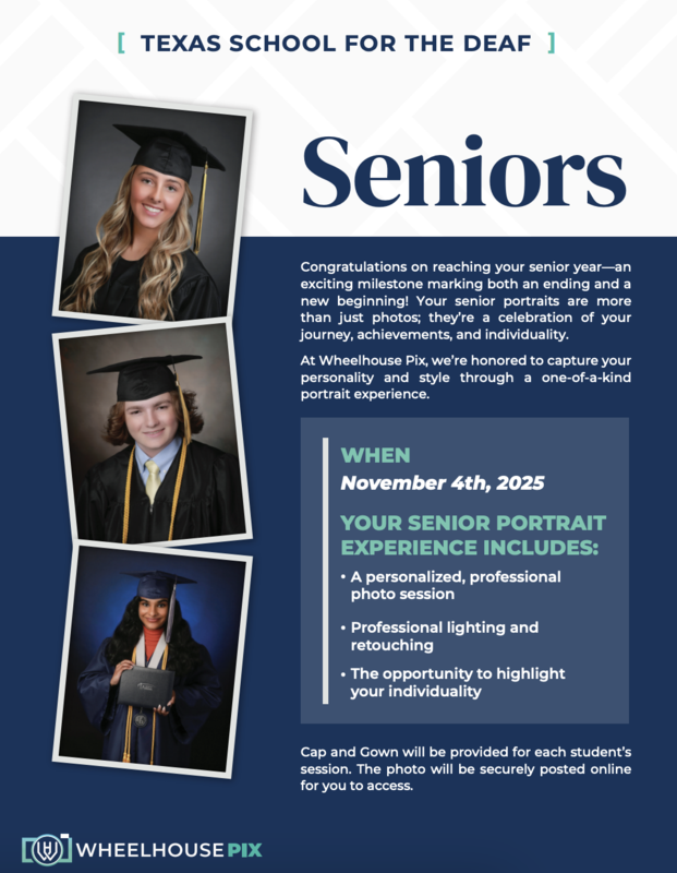 Celebrating the Class of 2025: Senior Portraits at Texas School for the Deaf