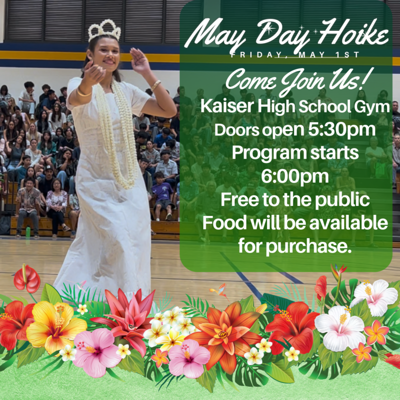 MAY DAY EVENING SHOW FOR OUR ʻOHANA AND COMMUNITY! Featured Photo