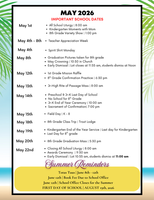May Dates