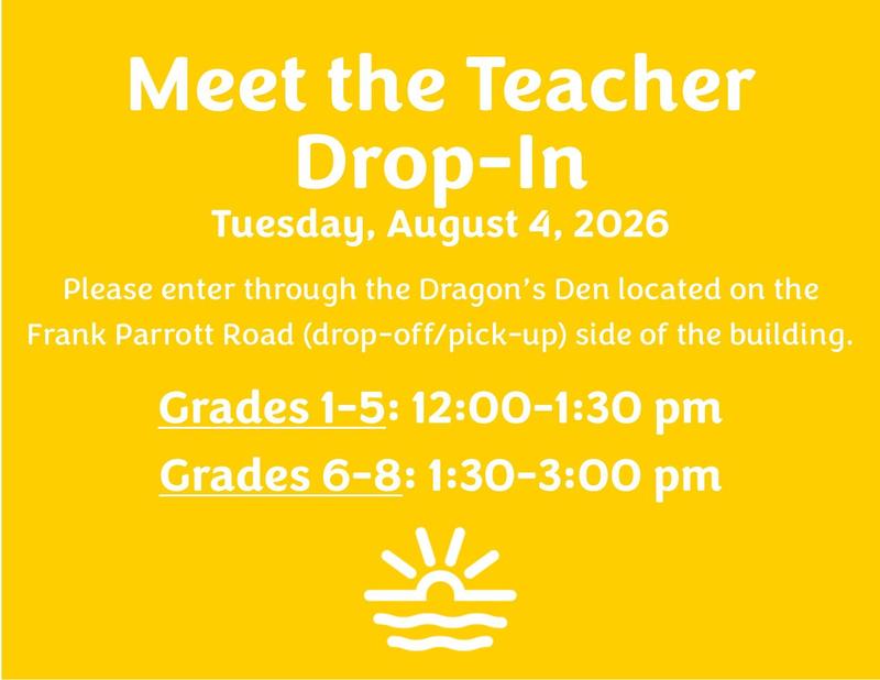 Meet the Teacher Drop-In - August 4, 2026