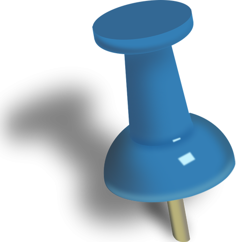 Clip Art of Push Pin