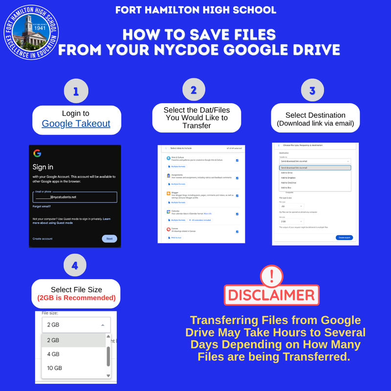 Class of 2025- Google Drive Transfer Featured Photo