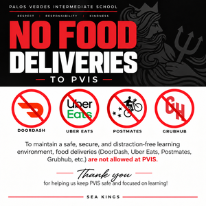 No food deliveries