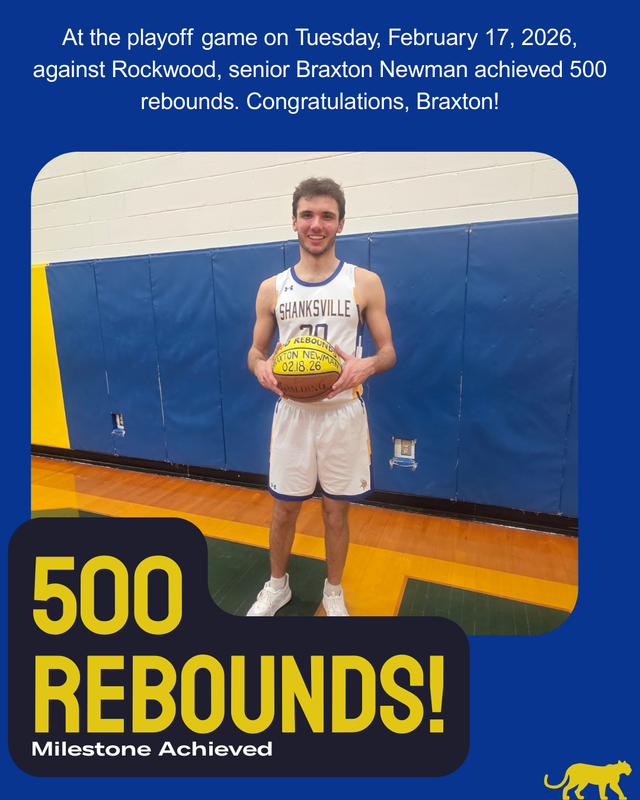 Senior 500 rebounds