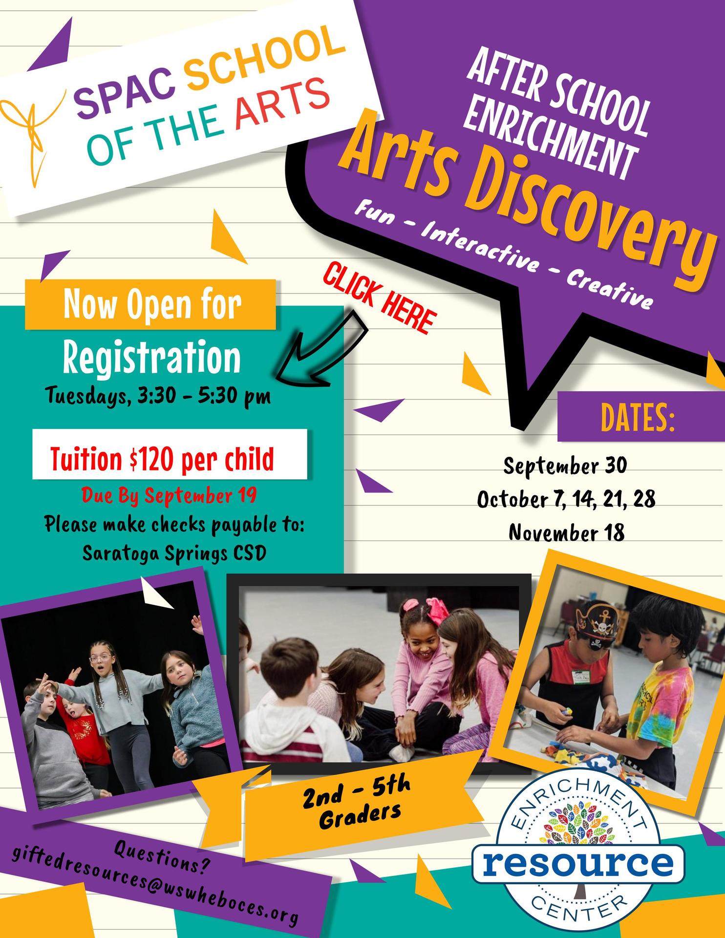 Fall 2025 Enrichment