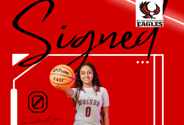 Samantha Moore has committed to Mount San Jacinto College