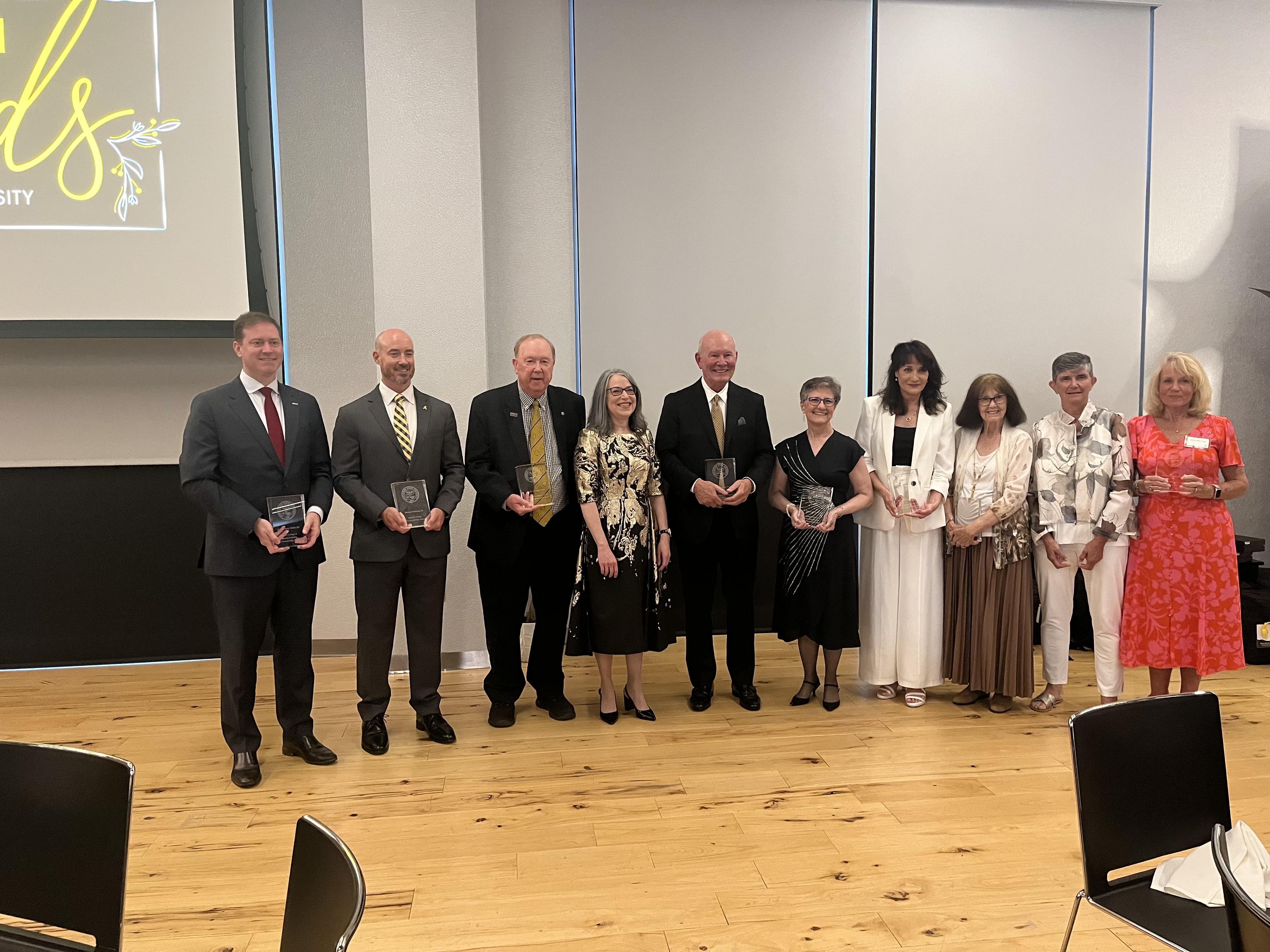 Jack Hoke awarded Outstanding Alumni Award from Appalachian State Reich College of Education.