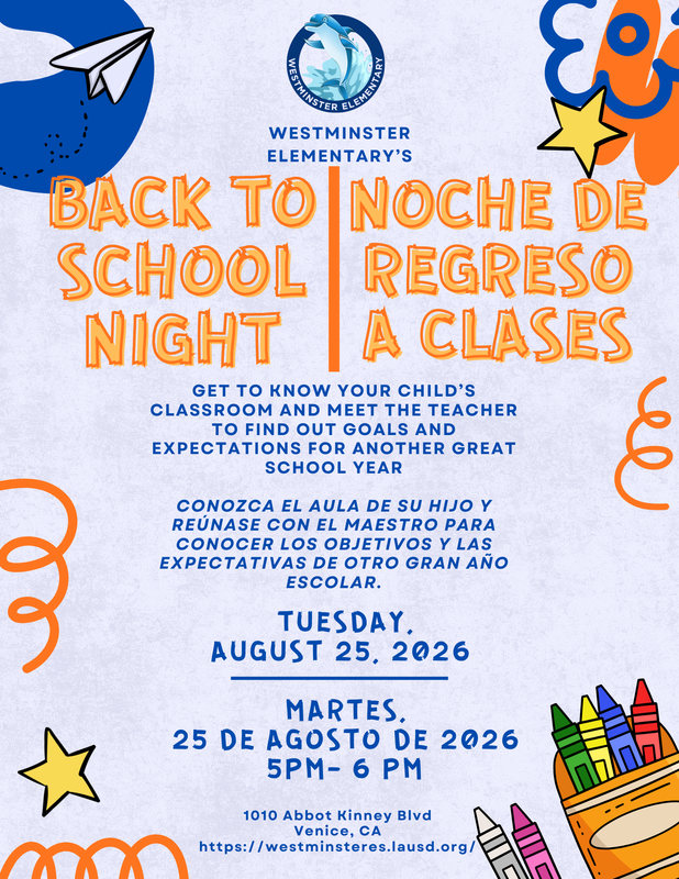 Back to School Night