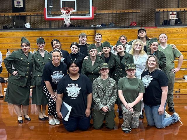 one-act play cast and crew